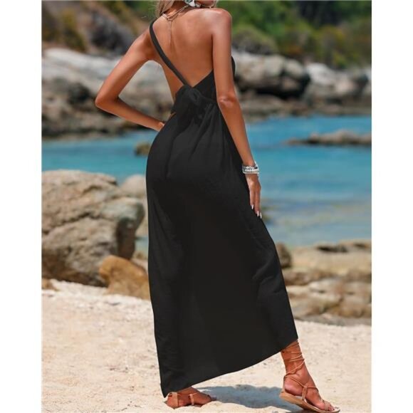Cover Up Skirt Open Front Swimsuit Wrap Cover Ups Beach Skirts w/ Slit For Women - Picture 2 of 7